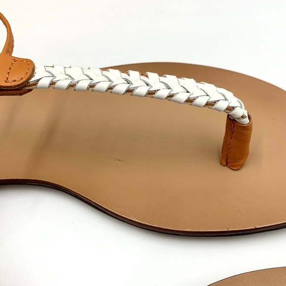 Anthropologie Tie Up Thong Sandals Size EU 36 - Picture 6 of 16